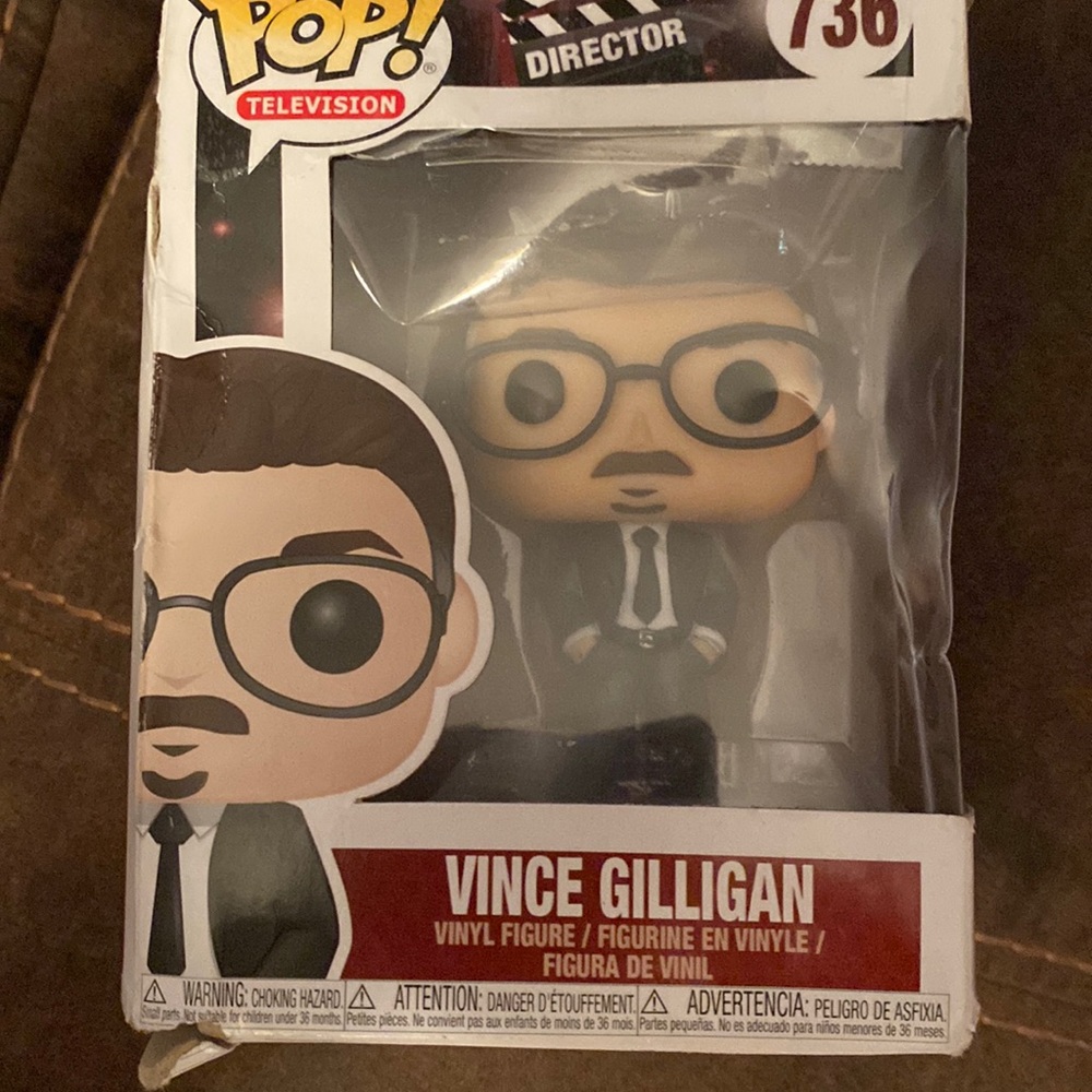 Funko PopVince Gillian Director 736 opened & resealed.